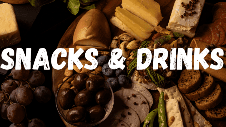 snacks and drinks recipes